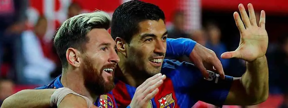 La (crucial) mano de Messi en el 'regalito' del Barça a Luis Suárez