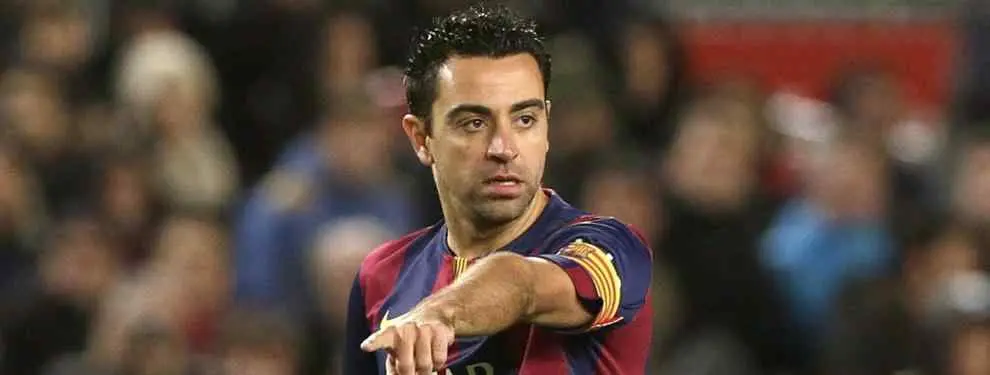 Xavi señala a su heredero en el centro del campo del Barça