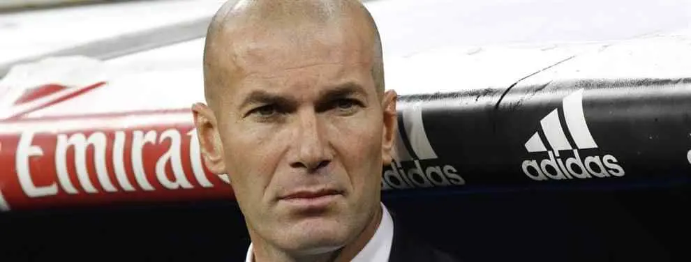 Zidane castiga a un jugador del Real Madrid hasta después de Navidad