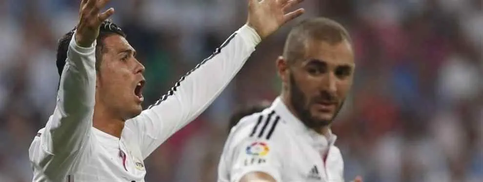 Los movimientos de Cristiano Ronaldo hacen saltar el lío con Benzema