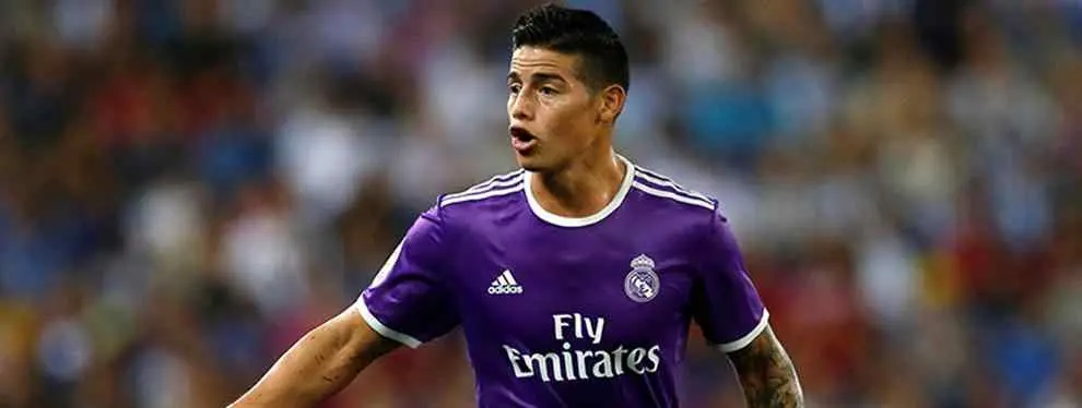 El gran problema que sigue teniendo James en el vestuario del Real Madrid