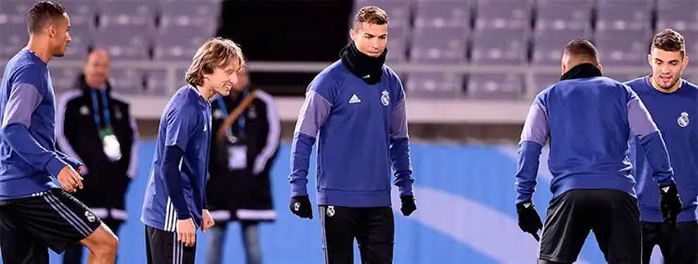 El 'feo' del vestuario del Real Madrid a un peso pesado de la plantilla