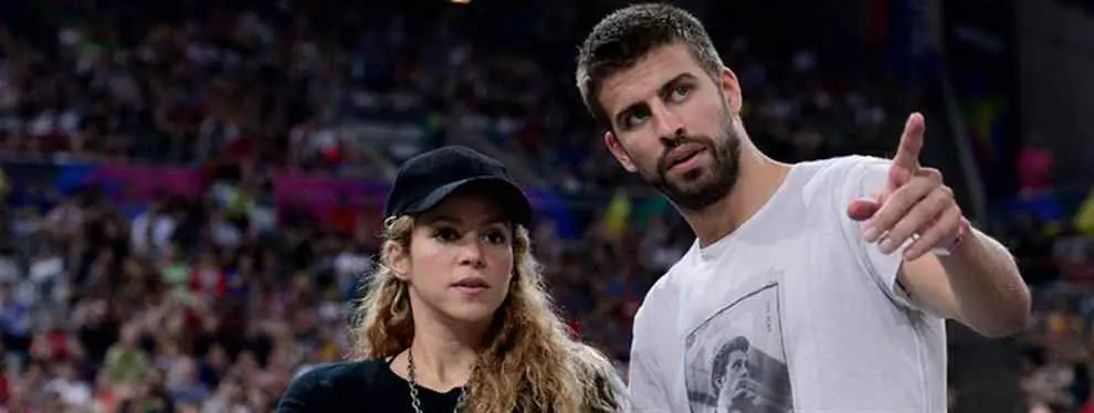 La agresión de Piqué (en presencia de Shakira) antes de partir hacia Colombia