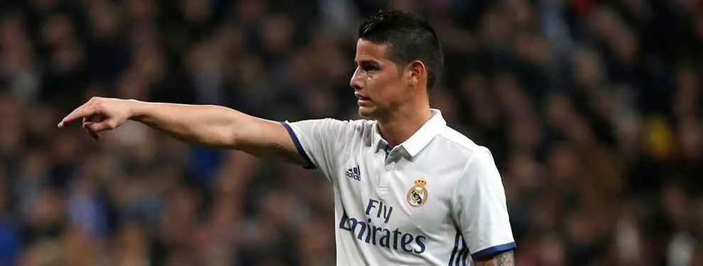 La oferta que rechazó James Rodríguez para salir de Real Madrid