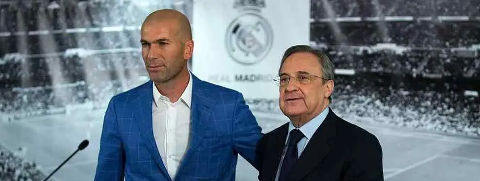 Florentino Pérez cierra cuatro fichajes estrella en una cumbre con Zidane