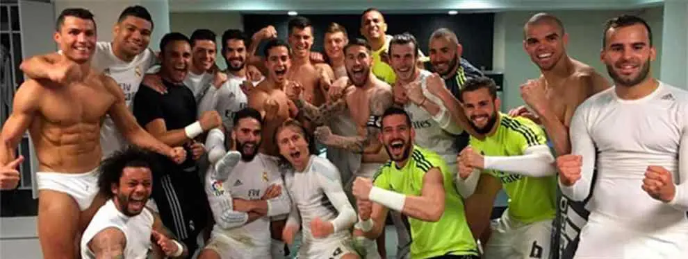 La canción de moda en el vestuario del Real Madrid en 2016