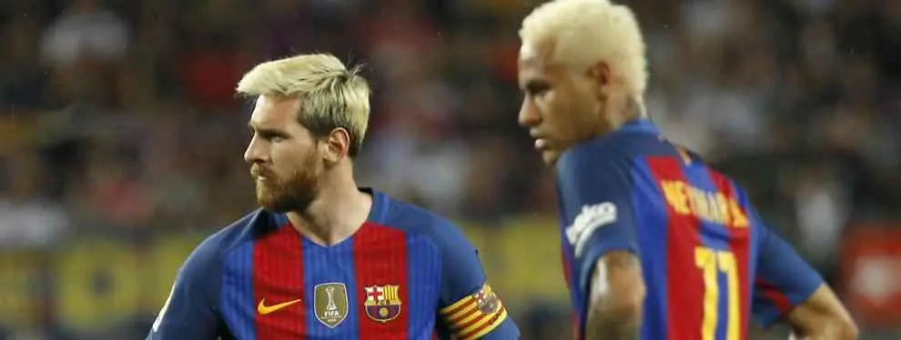 Neymar se pasa de listo en el Barça ( y Messi lo pone fino)