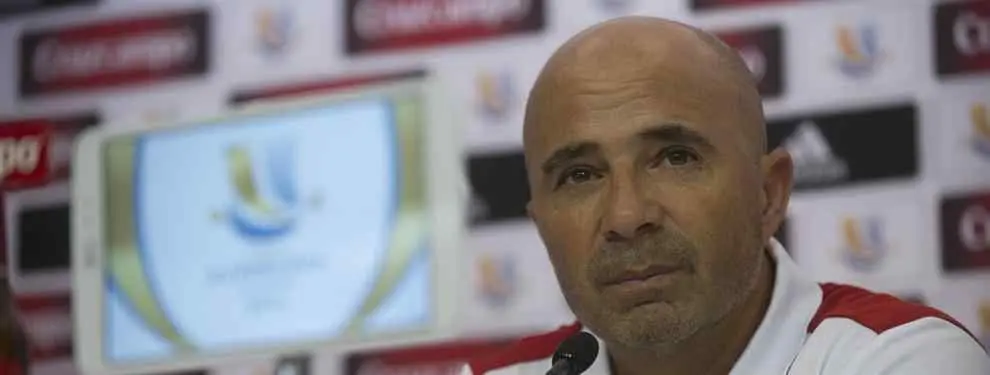 El peloteo de Jorge Sampaoli al Real Madrid indigna en Sevilla