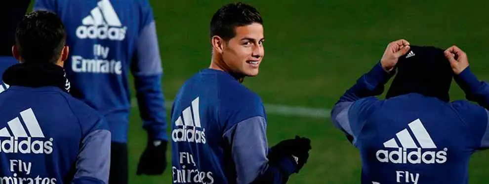 Los comentarios sobre James Rodríguez que van 'de boca en boca' en el Madrid