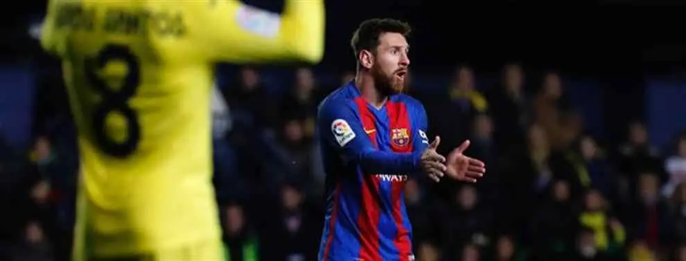 La charla con el árbitro que encendió de lo lindo a Messi en Villarreal