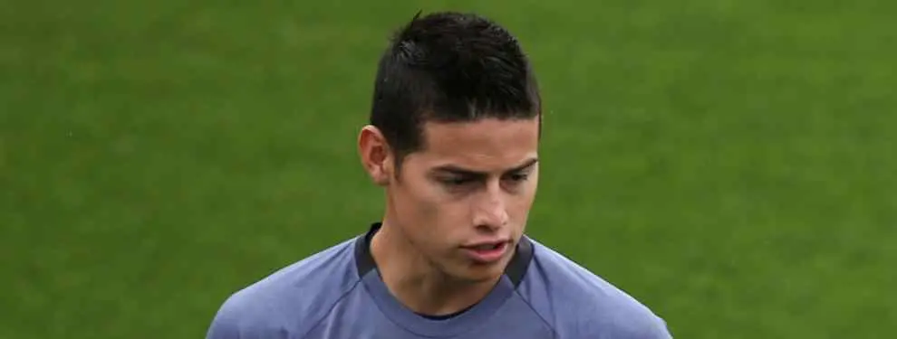 James Rodríguez se carga tres ofertas para salir del Real Madrid