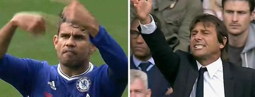 ¡Contraataque! Diego Costa mete de lleno al Atlético en su pulso con Conte