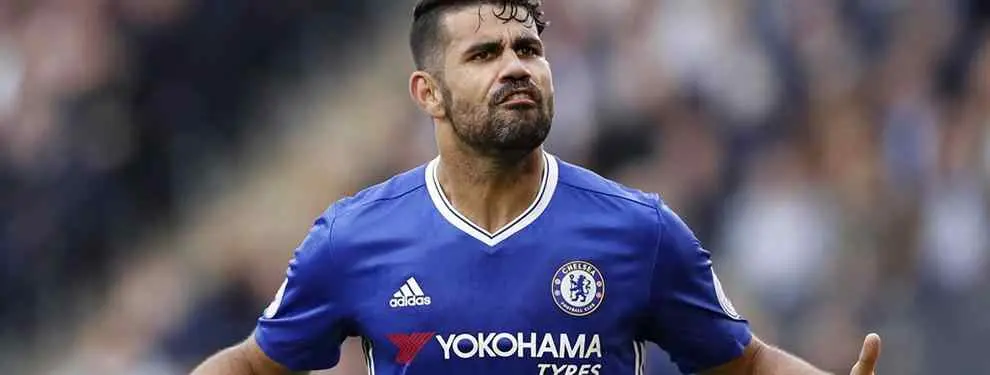 La imagen (real) que revela los verdaderos planes del Chelsea con Diego Costa