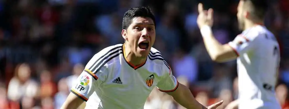 La 'rajada' que deja retratado a Enzo Pérez en el vestuario del Valencia