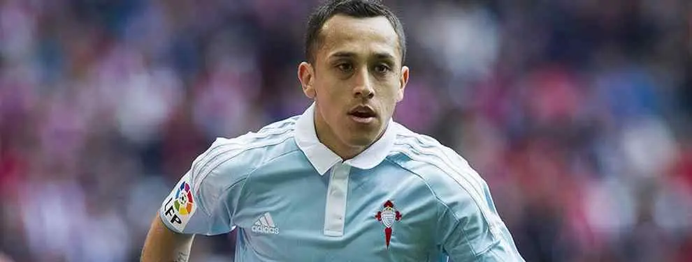 Orellana presiona al Celta para acabar en un equipo de la Liga española