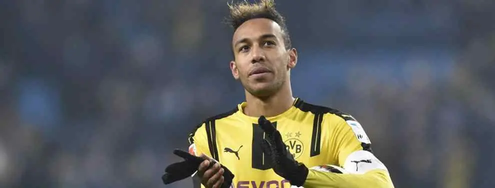 El Borussia Dortmund le comunica al Barça cuánto le costaría fichar a Aubameyang