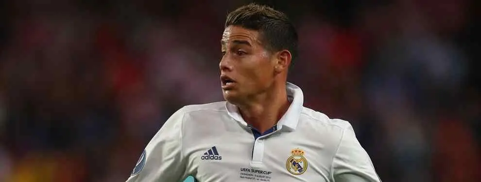 Una ruina para el Madrid: el precio de James Rodríguez se desploma