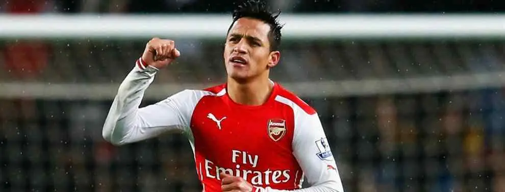 ¡La charla secreta de una leyenda del Arsenal 'congela' la renovación de Alexis