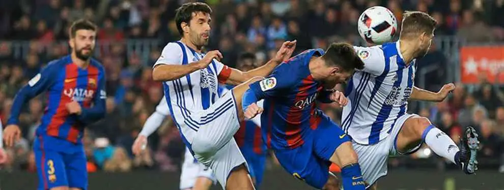 La 'violencia' no contada en el Barça-R.Sociedad (pelea Neymar-Vela aparte)