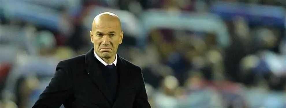 Un mosqueado Zidane se muerde la lengua en el vestuario, pero avisa