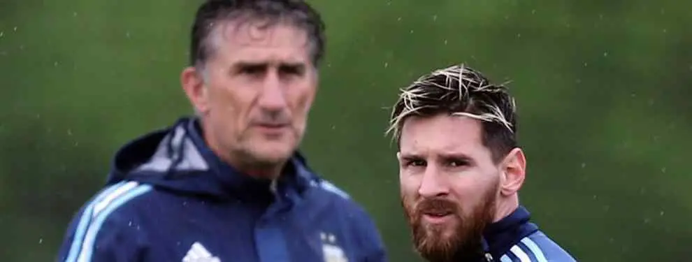 Bauza 'retrata' a Messi en el vestuario de Argentina (y sus líos con Icardi)