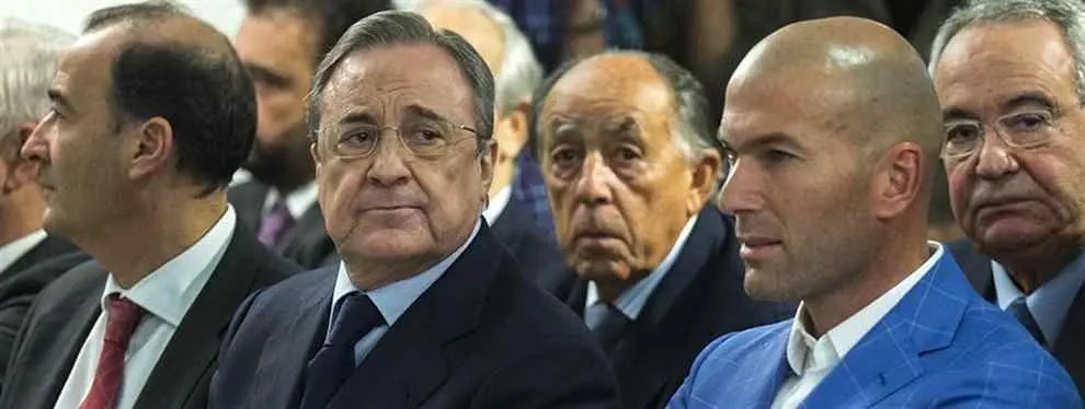 El ataque a Florentino Pérez (y a Zidane) en el vestuario del Real Madrid