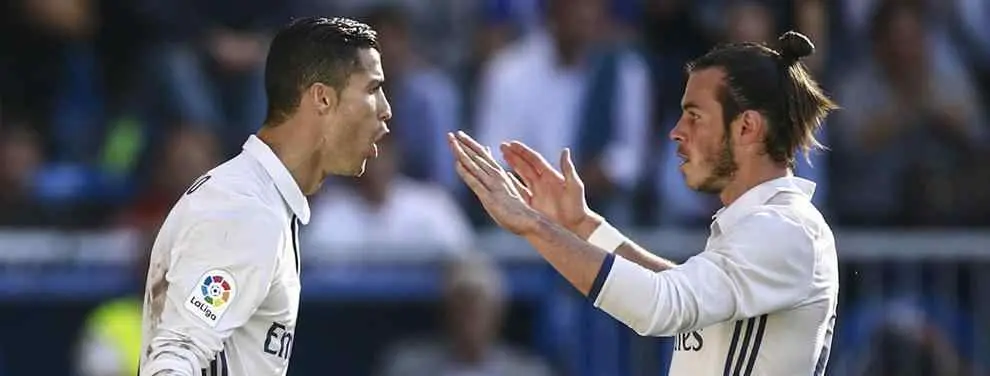 Gareth Bale se enfrenta a Cristiano Ronaldo en el Real Madrid