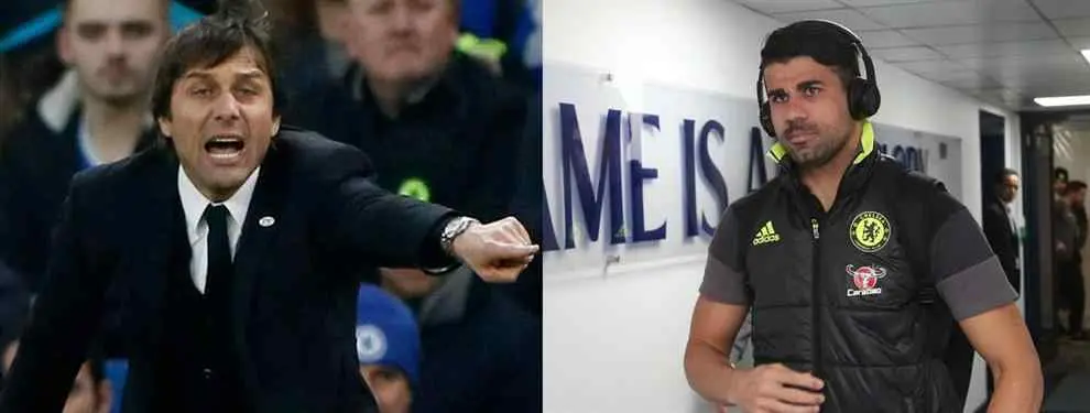 Confidencial: Conte admite que se las tuvo con Diego Costa