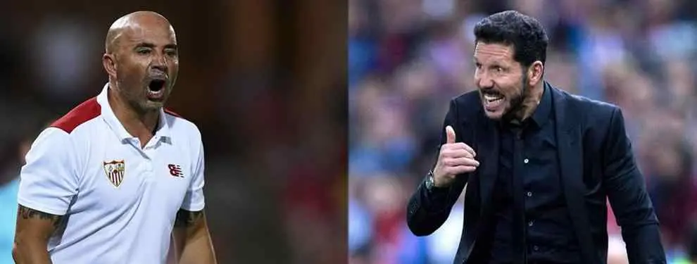 ¡Simeone le roba un crack a Sampaoli! El bombazo que prepara el Atlético