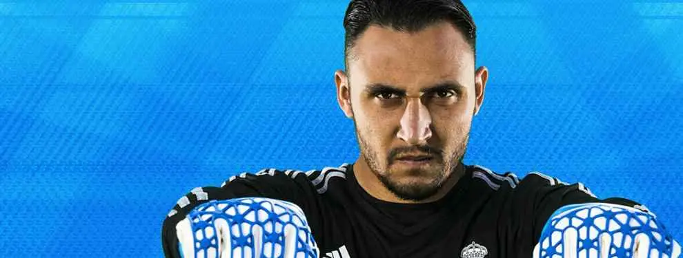 Keylor Navas lo suelta todo en el vestuario (y Zidane le coge por banda)