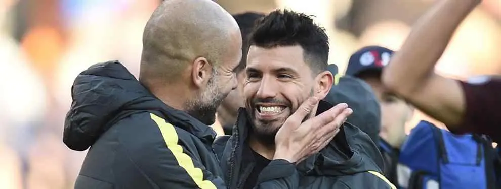 ¡La revelación más 'caliente' de Pep Guardiola sobre el futuro de Agüero!