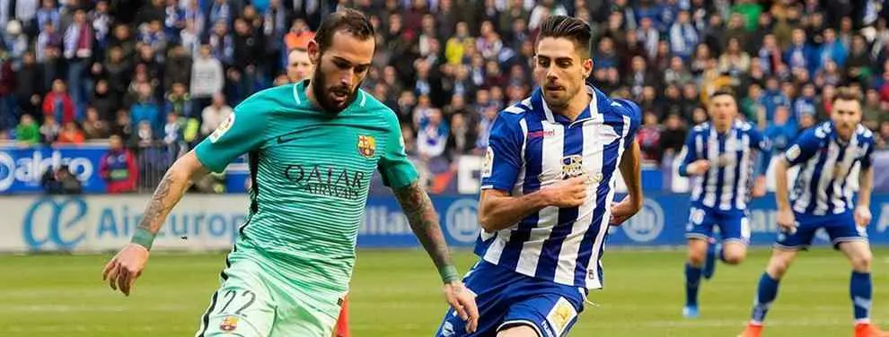 Luis Enrique elige al sustituto de Aleix Vidal en el Barça