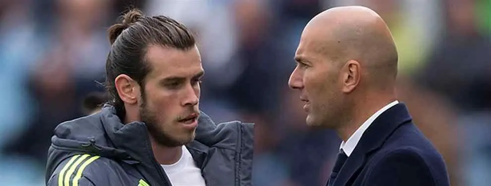 Zidane le para los pies a Gareth Bale (¡ojito a Cristiano Ronaldo!)