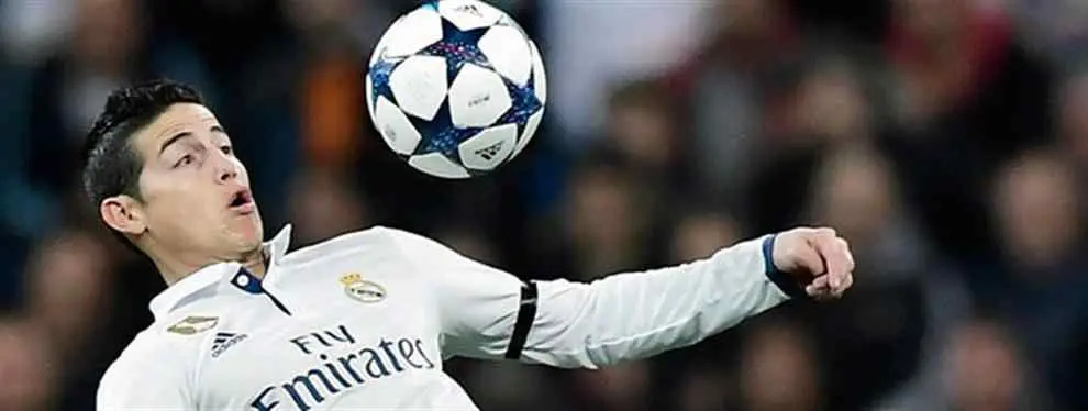 ¡Ojo al órdago! El desafío de James Rodríguez a Zidane (y a Florentino Pérez)