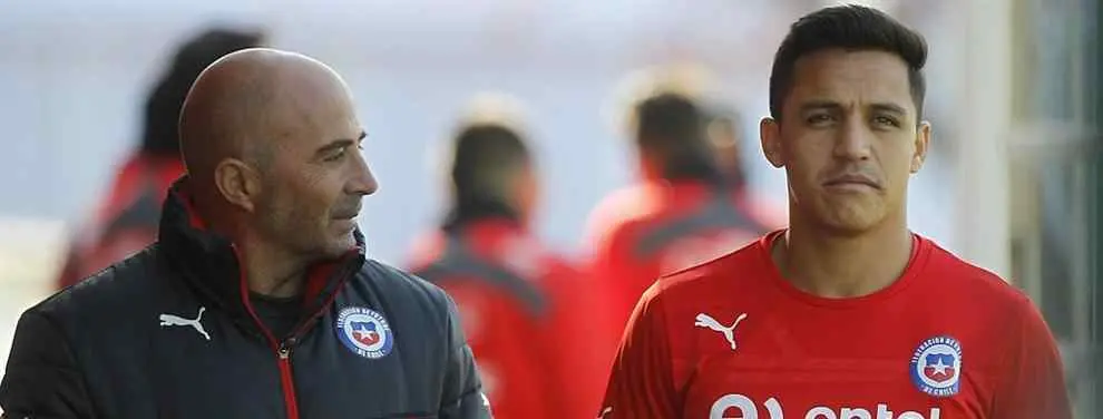 Alexis Sánchez en la agenda de Jorge Sampaoli para el Barça