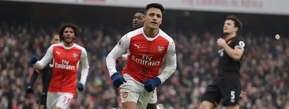 Bombazo:El chivatazo interno en el Arsenal sobre Alexis que le acerca a España