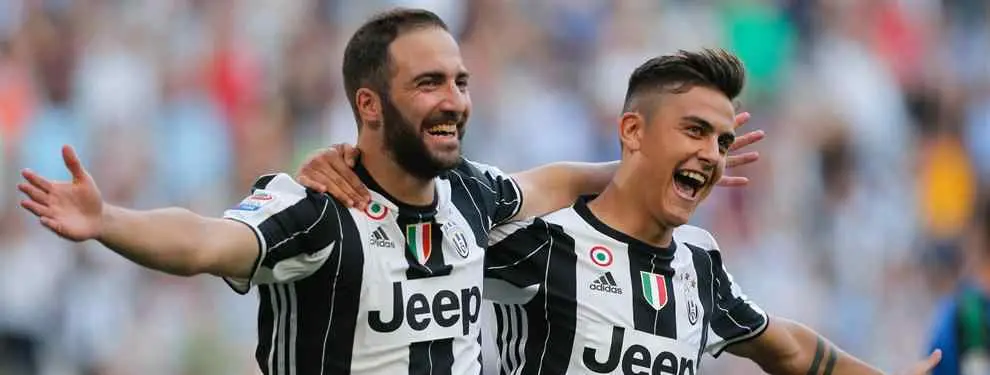 Higuaín puede provocar la salida de Dybala de la Juventus