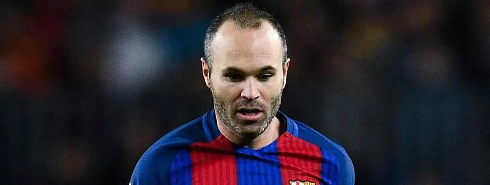 Andrés Iniesta señala a su relevo fuera del Barça