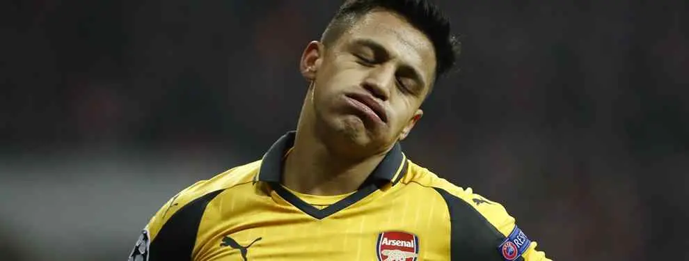 Arsene Wenger se mete en un buen lío (¡y vaya lío!) con Alexis Sánchez