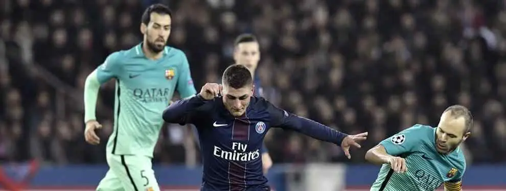 Todos los detalles de la reunión secreta entre el Barça y Marco Verratti