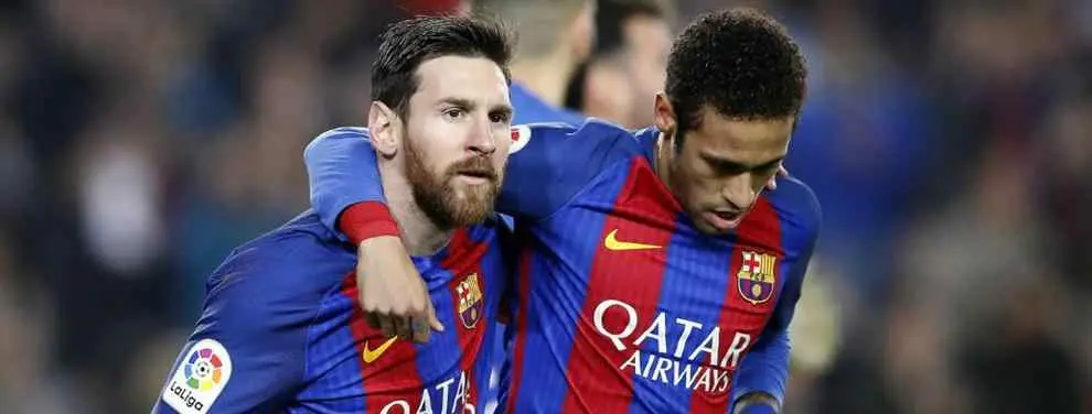 Destapan la bronca de Neymar a uno de los señalados por Messi