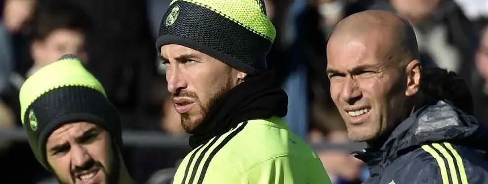 Sergio Ramos se las tuvo con Zidane: el capitán del Real Madrid se planta