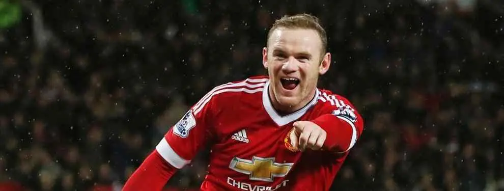 El 'palazo' de Wayne Rooney a Leo Messi ¡No te lo vas a creer!