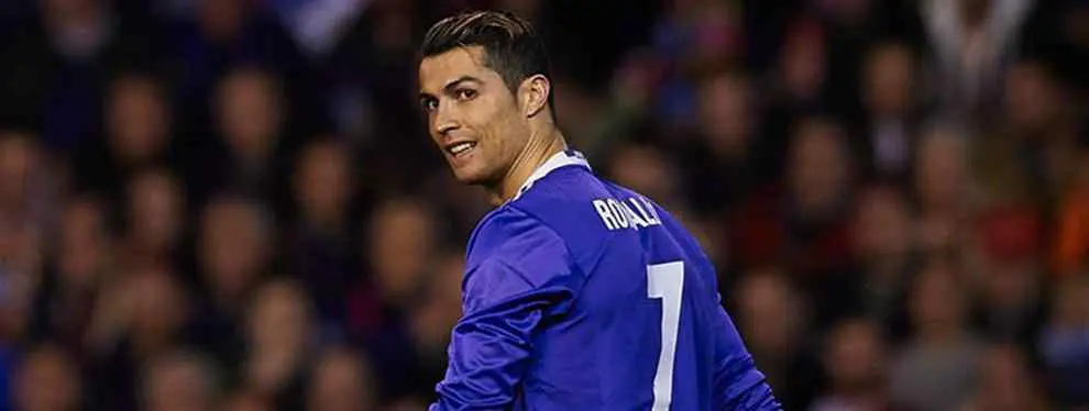 El vídeo (que no has visto) de la bronca de Cristiano Ronaldo en Mestalla
