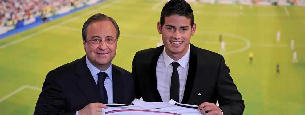 La reunión (encubierta) de Florentino Pérez para 'largar' a James Rodríguez