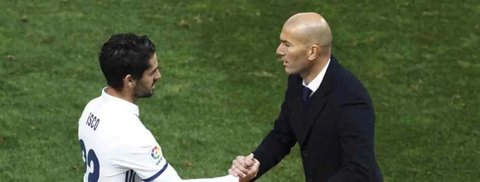 El trueque de Zidane con el Barça por Isco Alarcón