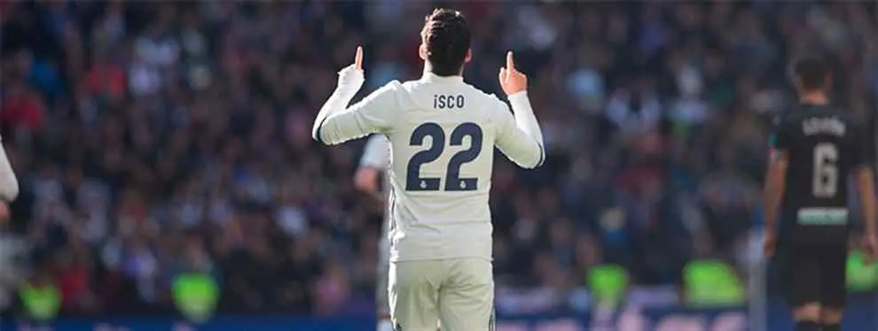 El mensaje de Isco a la zona noble del Madrid (cuando menos tocaba)