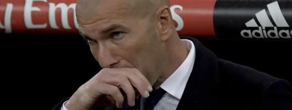 Zidane manda a un crack del Madrid a la nevera por orden de Florentino Pérez