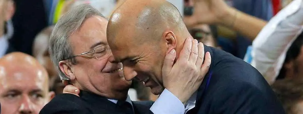 El fichaje bomba que se cocina a fuego lento en Madrid: Florentino Pérez se la juega a Zidane