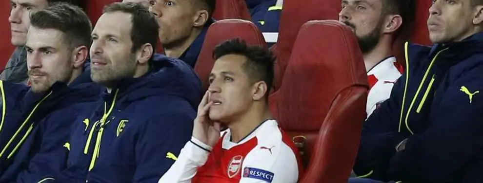 Alexis y sus 'risas' por la eliminación del Arsenal en Champions (¡Vaya incendio!)